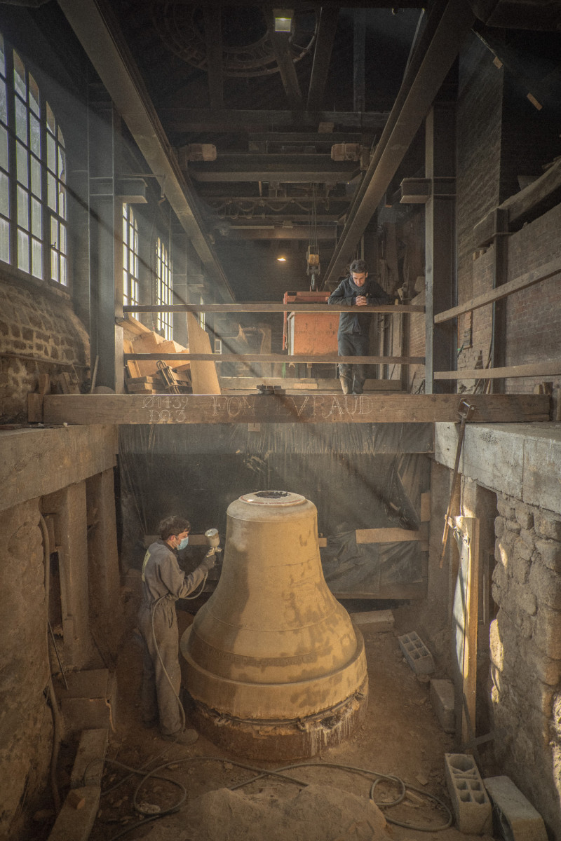 Atelier, Fonderie Cornille Havard, Normandie, France